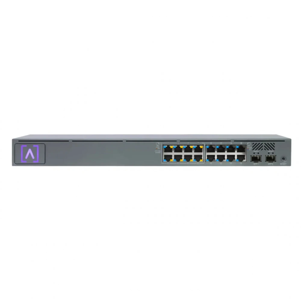 Коммутатор Alta Labs S16-POE, 16xG LAN, 2xSFP, 8xPoE+ — 4