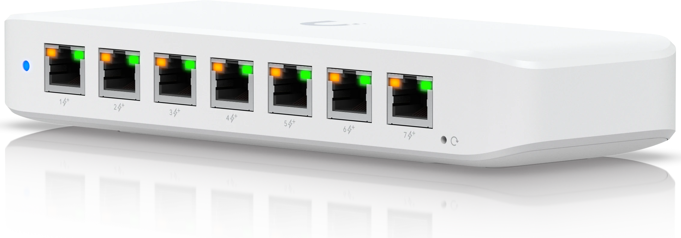 Коммутатор UBIQUITI UniFi Switch Ultra, 8x1G, 7xPoE+ — 5
