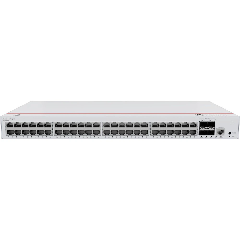 Коммутатор Huawei S310-48P4X, 48 портов, 4 SFP+