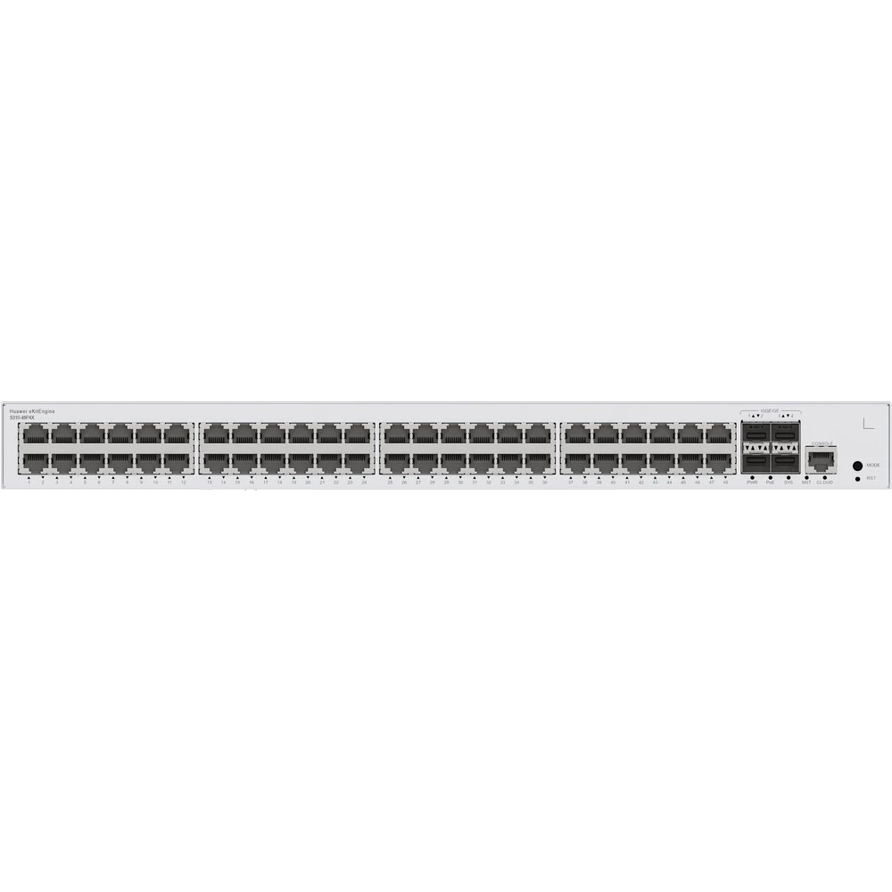 Коммутатор Huawei S310-48P4X, 48 портов, 4 SFP+ — 2