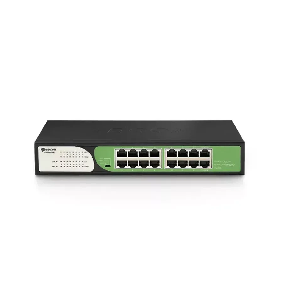 Коммутатор BDCOM S1500-16T, 16 портов 10/100/1000M RJ45