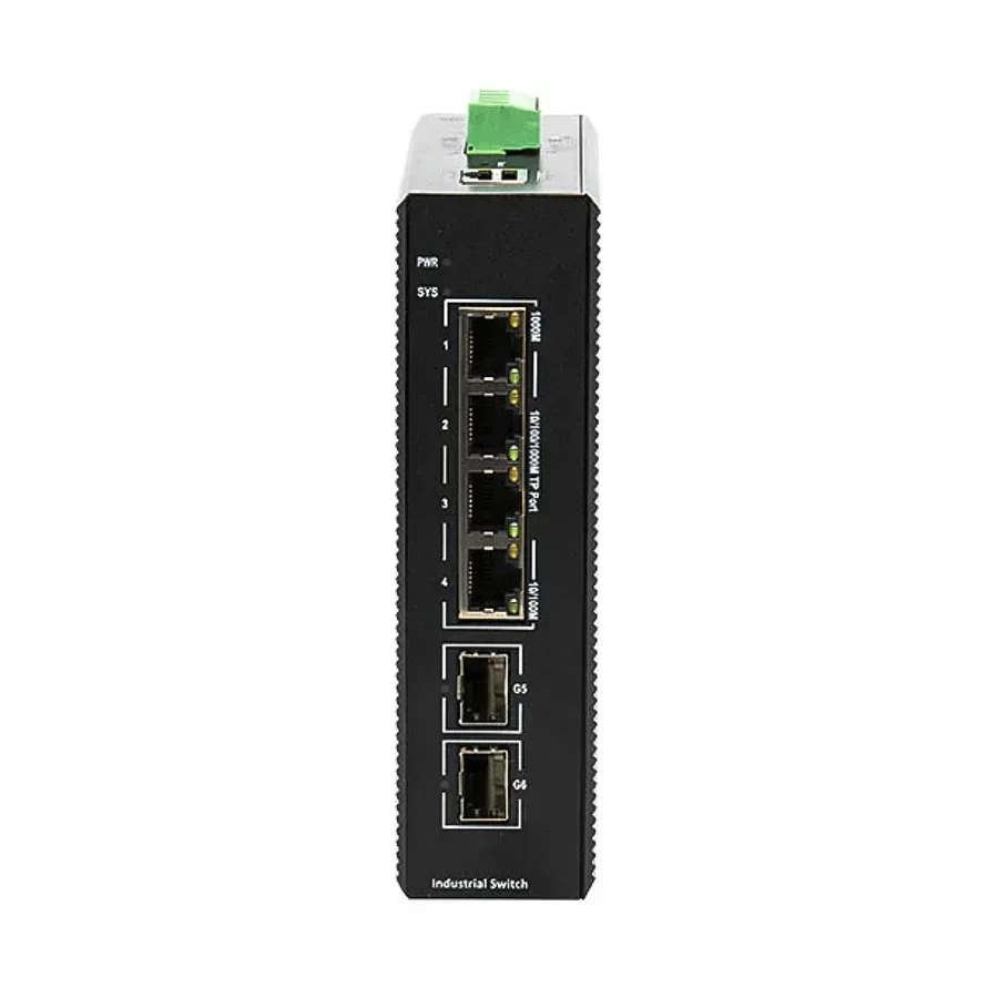 Коммутатор BDCOM IES200-V25-2S4T, управляемый L2, DIN-rail — 2