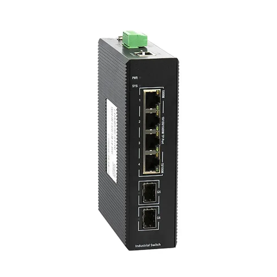 Коммутатор BDCOM IES200-V25-2S4T, управляемый L2, DIN-rail — 3