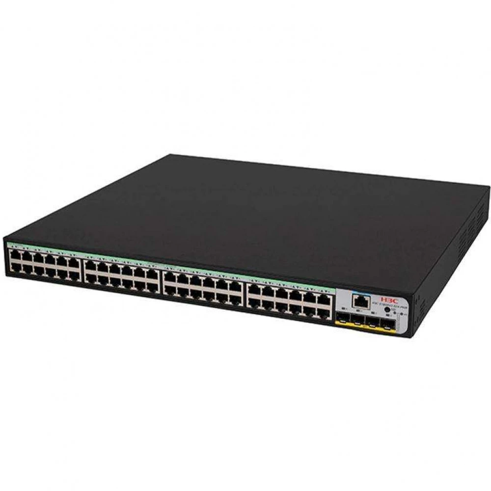 Коммутатор H3C S1850V2-52X, 48x1G RJ45, 4x10G SFP+ — 3