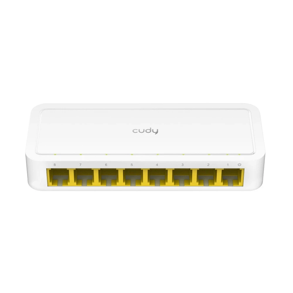 Коммутатор CUDY FS108D, 8 портов, 100 Mbps — 4
