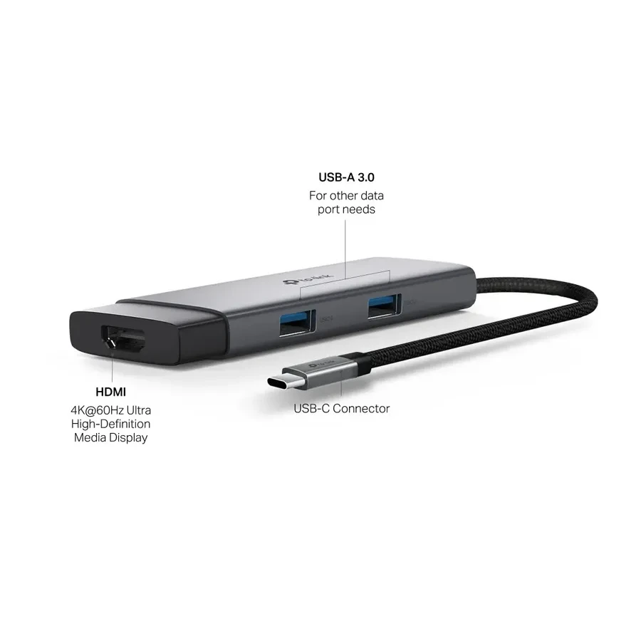 Концентратор USB TP-Link UH5020C, 5 портов USB Type-C — 3