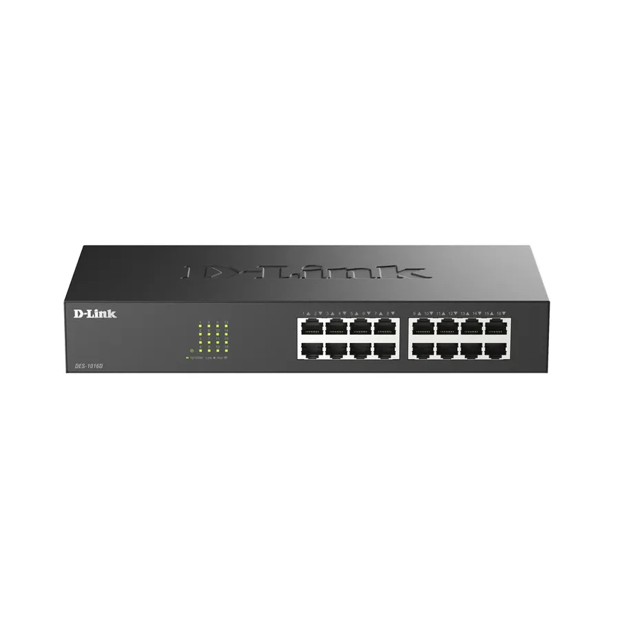 Коммутатор D-Link DES-1016D, 16 портов 100M — 2
