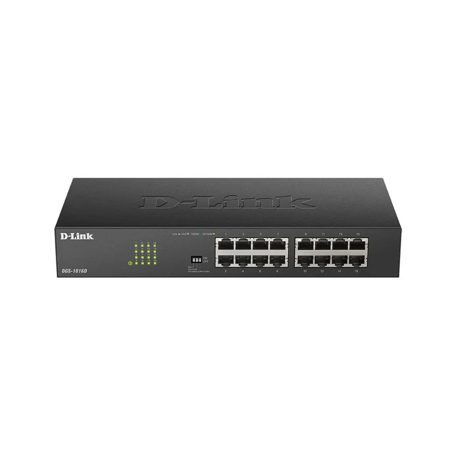 Коммутатор D-Link DGS-1016D, 16 портов 1Gbps — 2