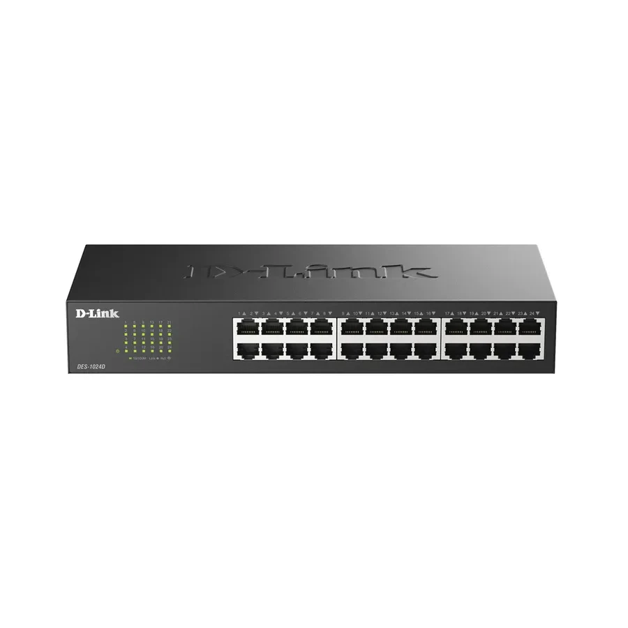 Коммутатор D-Link DES-1024D, 24 портов 100M — 2