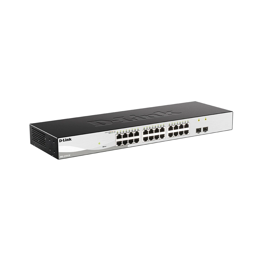 Коммутатор D-Link DGS-1210-26, 24 портов+2 SFP