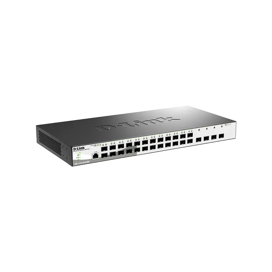 Коммутатор D-Link DGS-1210-28XS, 24 SFP+4 SFP+