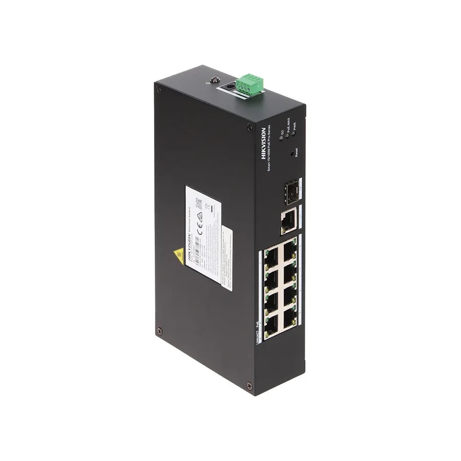 Коммутатор Hikvision DS-3T1310P-SI L2, 8x100M, 1xGigabit, 1xSFP — 2