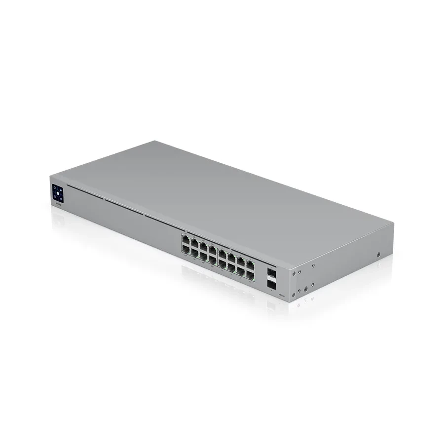 Коммутатор Ubiquiti USW-16-POE L2, 8xGigabit PoE, 8xGigabit, 2xSFP — 2