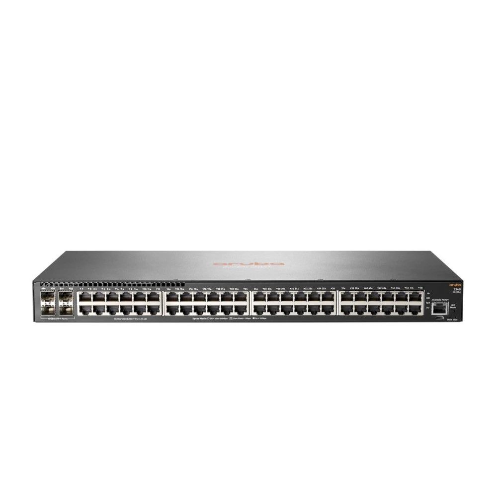 Коммутатор HP Enterprise Aruba 2930F 48G, 4SFP+ — 4