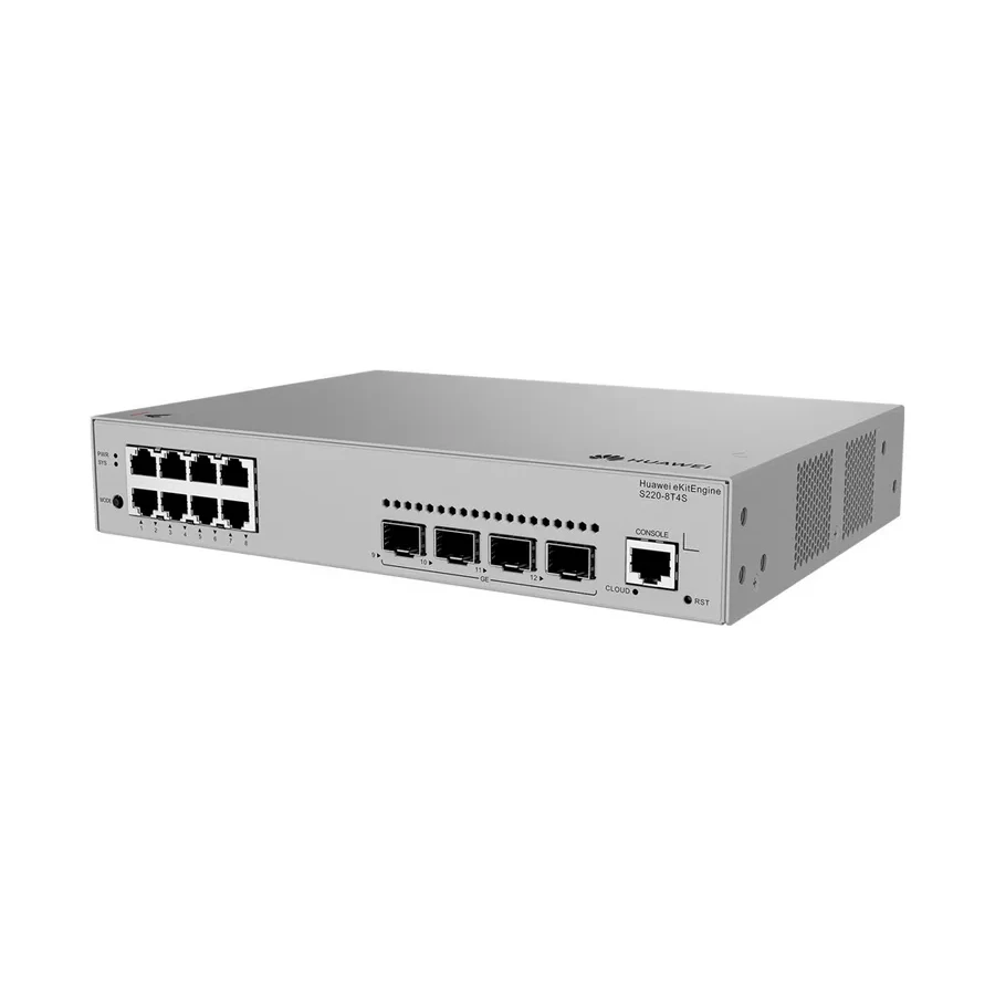 Коммутатор Huawei S220-8T4S, управляемый L2