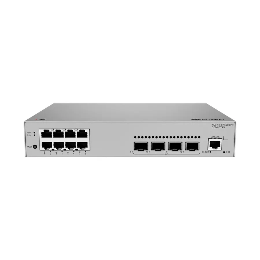 Коммутатор Huawei S220-8T4S, управляемый L2 — 2