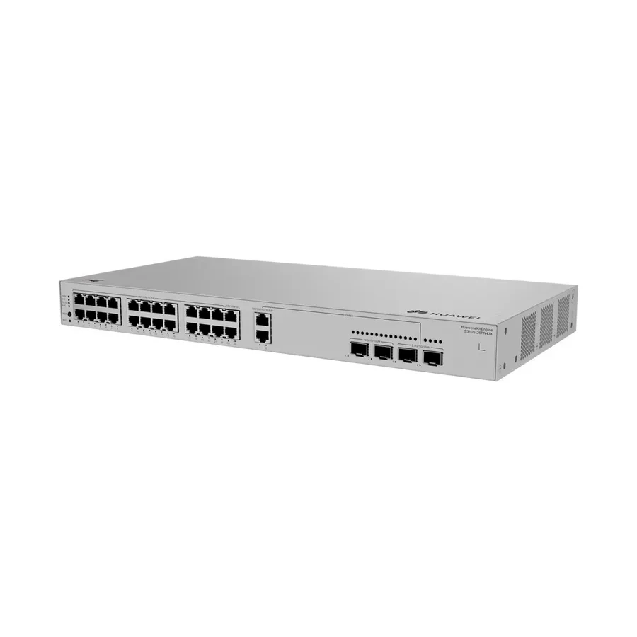 Коммутатор Huawei S310S-26PN4JX, L2+, PoE, 400W