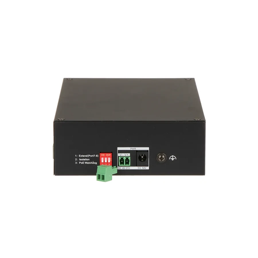 Коммутатор Hikvision DS-3T0510HP-E, 8x1G PoE, 2x SFP — 3