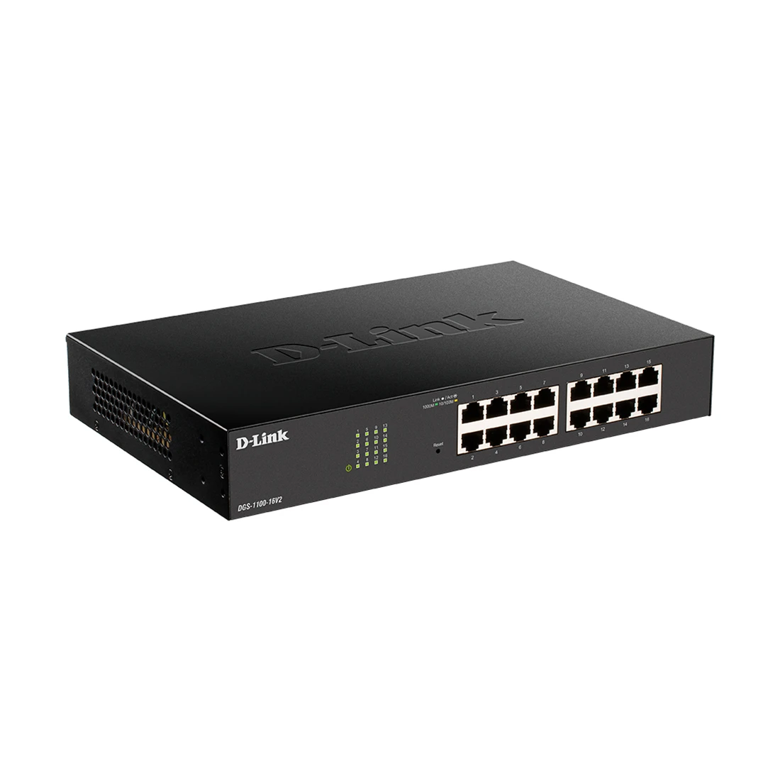 Коммутатор D-Link DGS-1100-16V2, L2, 16 портов