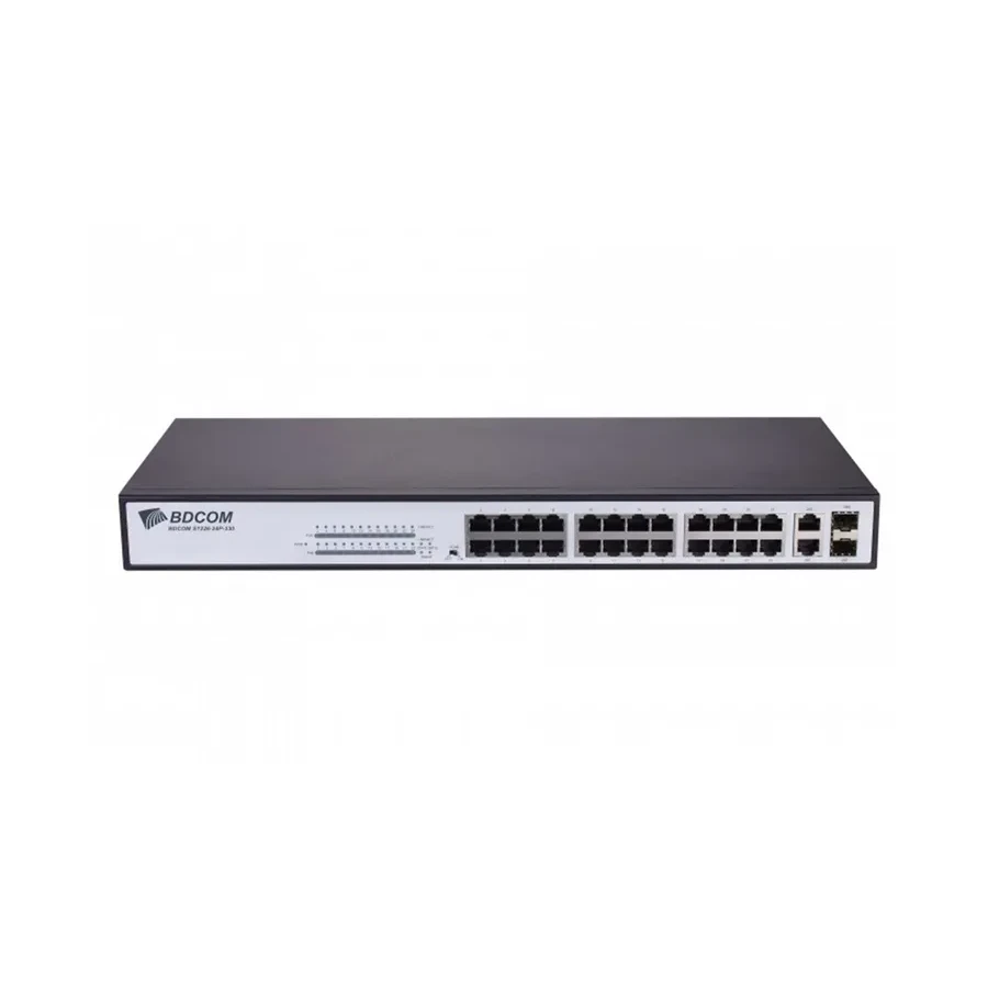 Коммутатор BDCOM S1226-24P PoE, 24 портов — 2