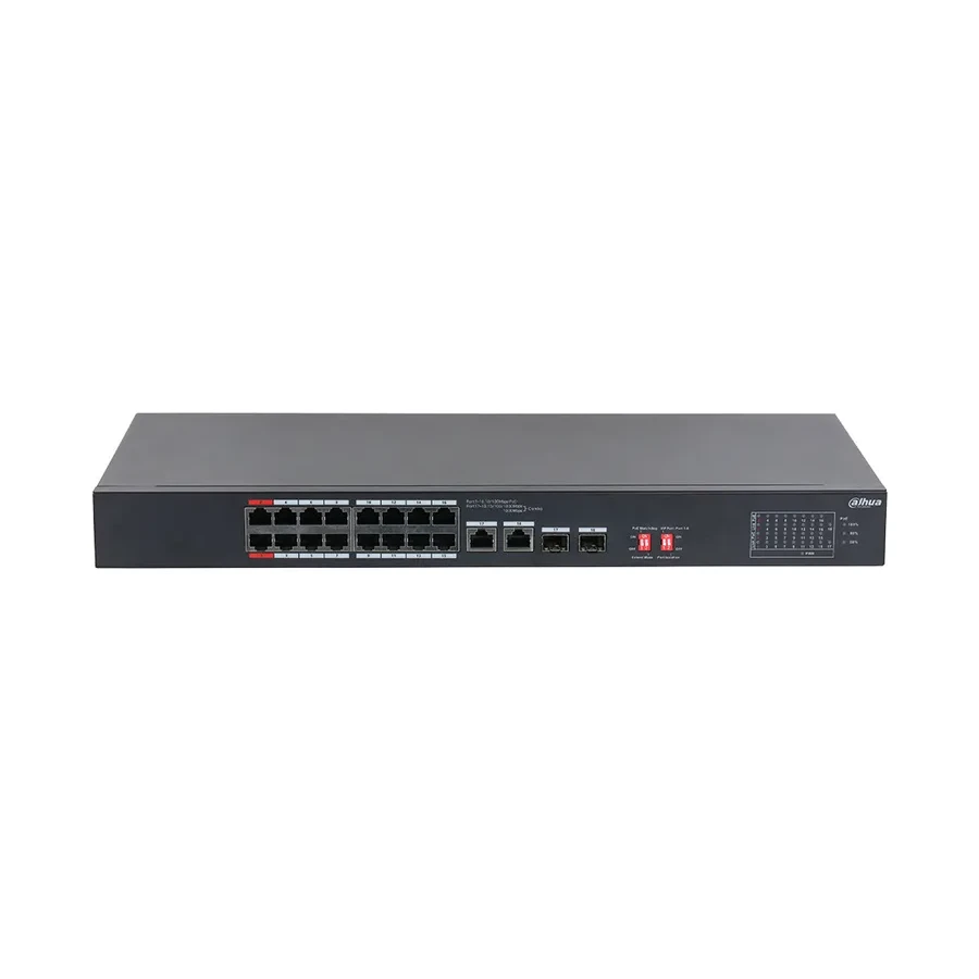 Коммутатор Dahua DH-S3218-16ET-135 PoE — 2