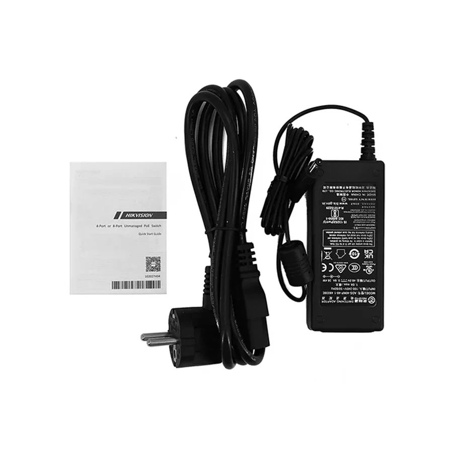 Коммутатор Hikvision DS-3E0505HP-E, PoE 60W