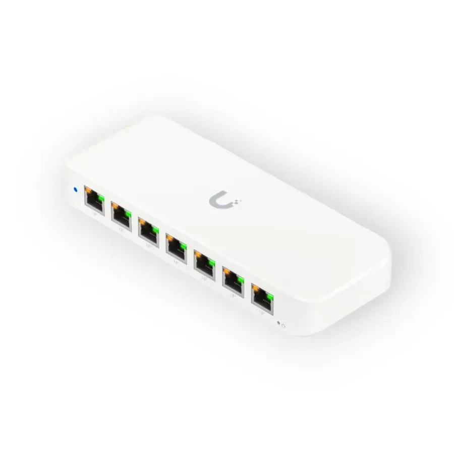 Коммутатор Ubiquiti UniFi Switch Ultra, 8x1Gbps, 7xPoE+, 60W