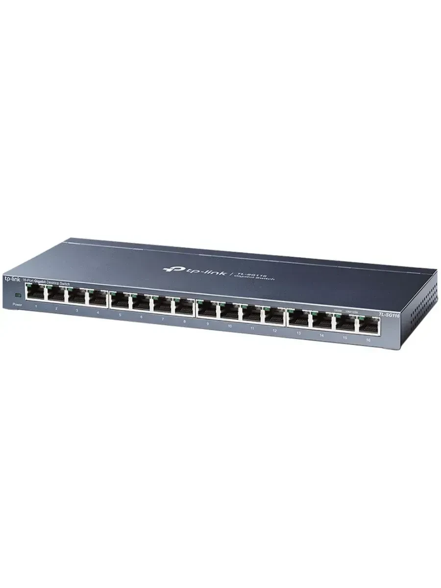 Коммутатор TP-Link TL-SG116 GbE 16-портовый