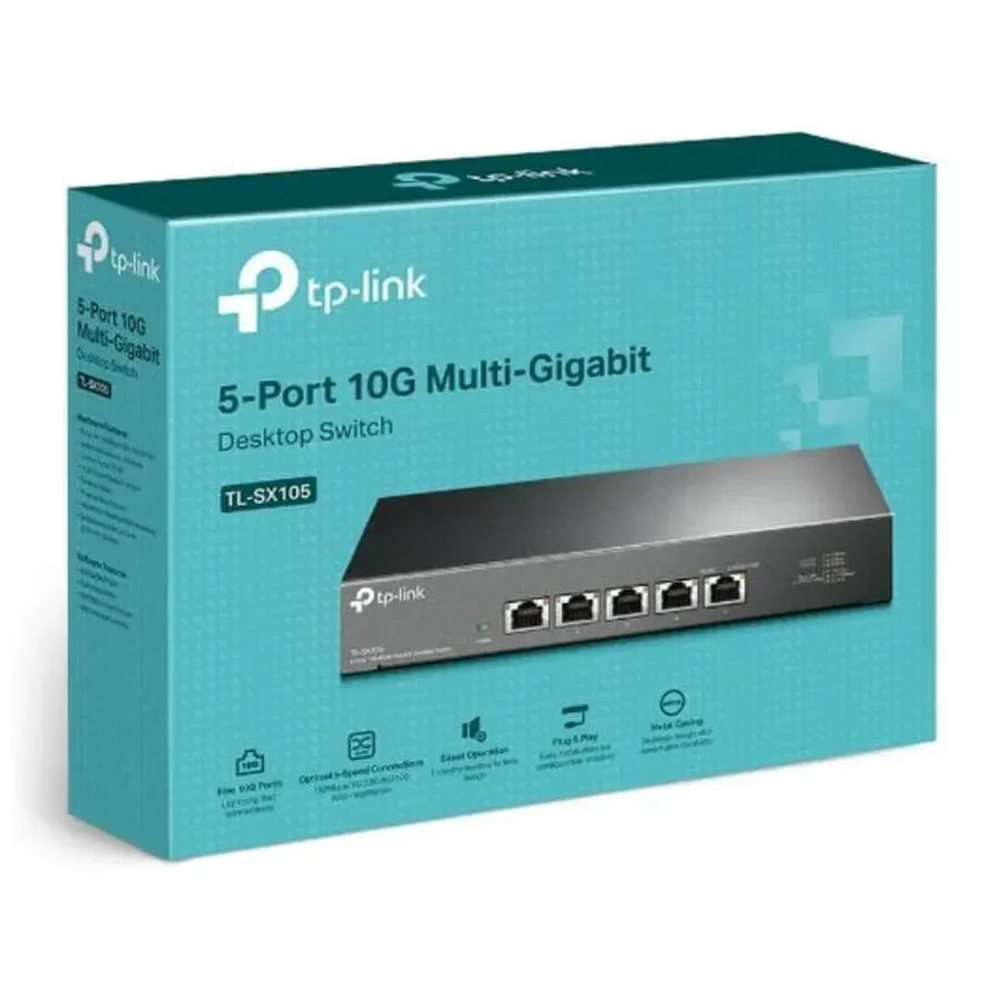 Коммутатор 10GE 5-портовый Tp-Link TL-SX105 — 3