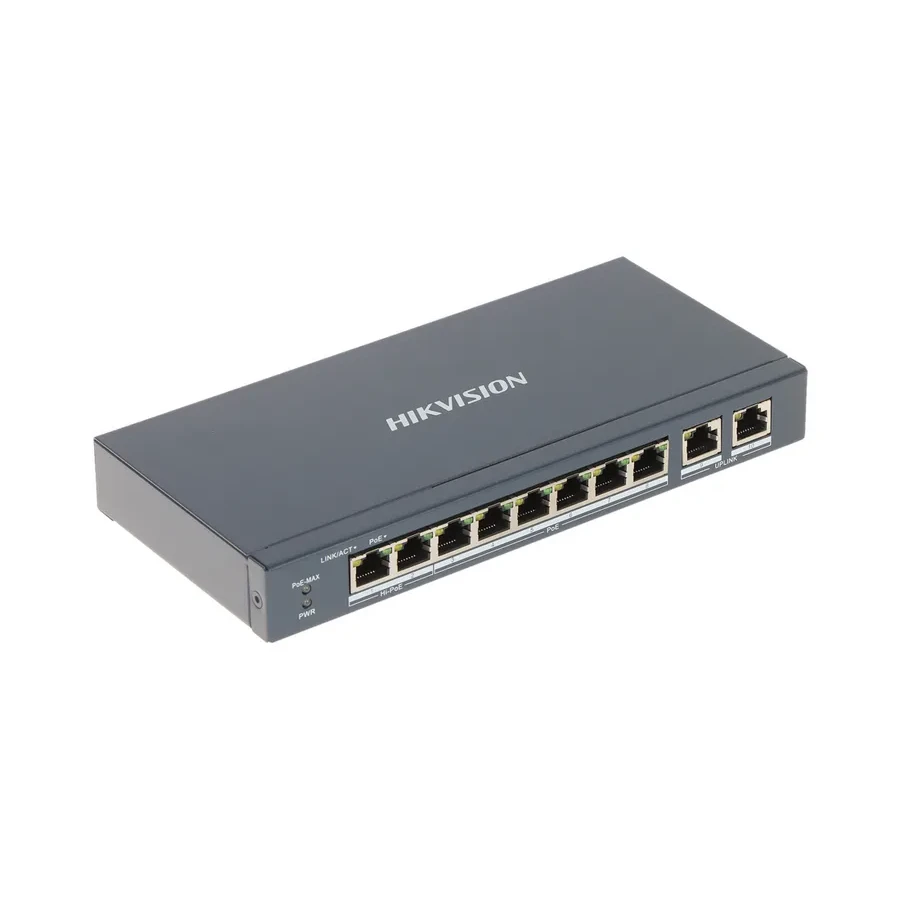 Коммутатор Hikvision DS-3E1310P-EI (B)