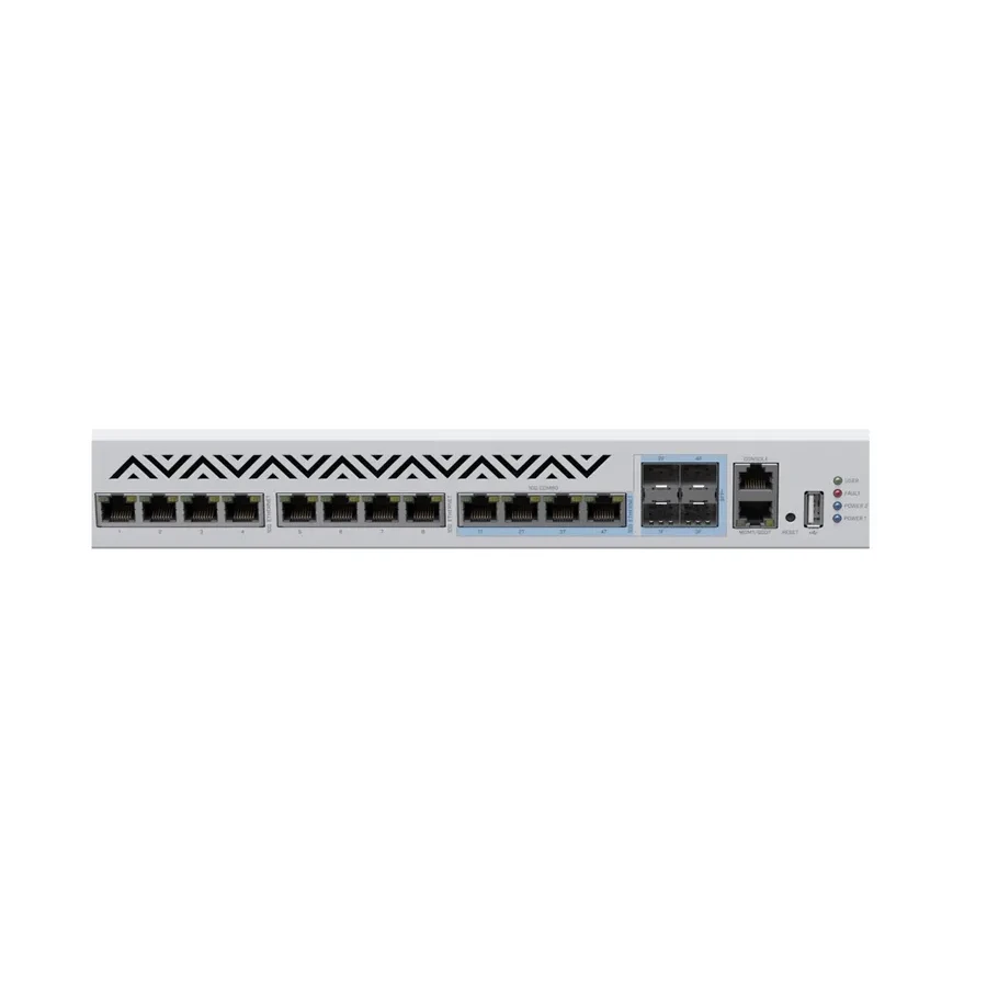 Коммутатор MikroTik CRS312-4C+8XG-RM, управляемый — 2