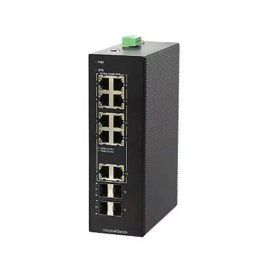 Коммутатор BDCOM IES200-V25-4S10T, индустриальный