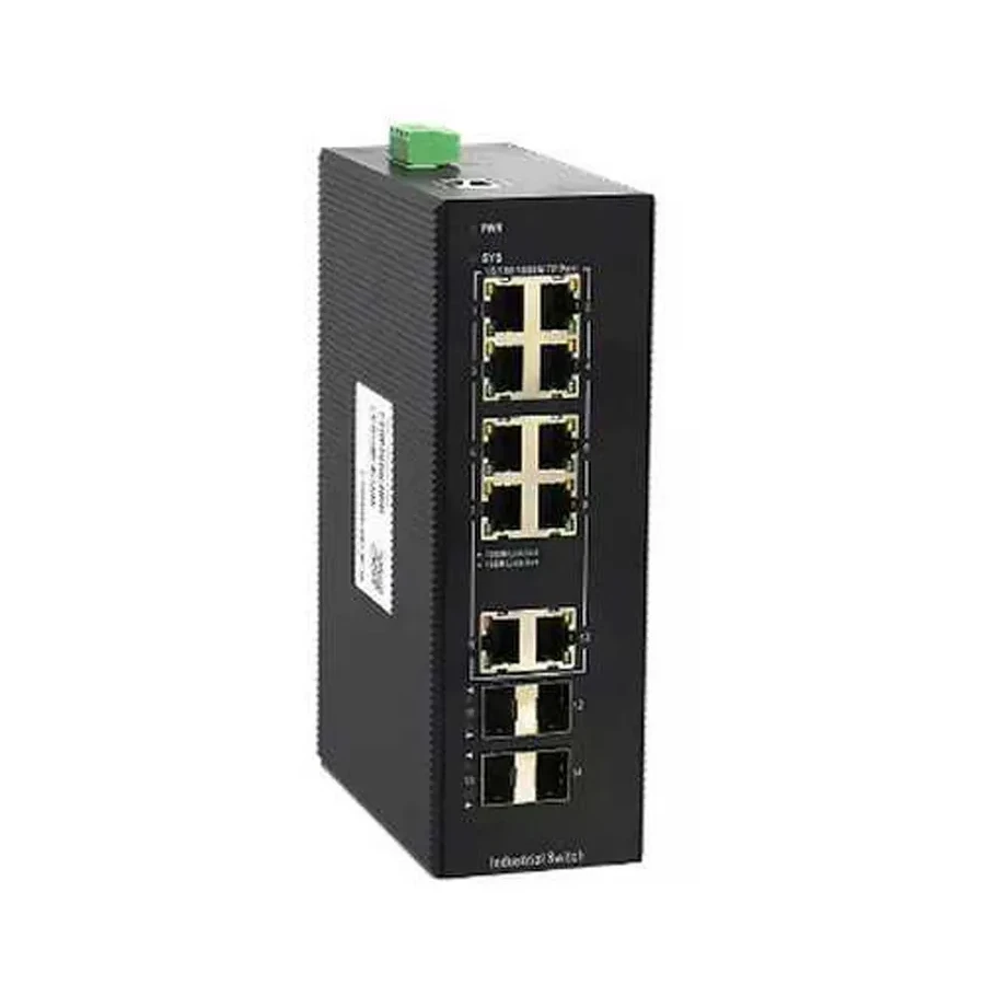 Коммутатор BDCOM IES200-V25-4S10T, индустриальный — 3