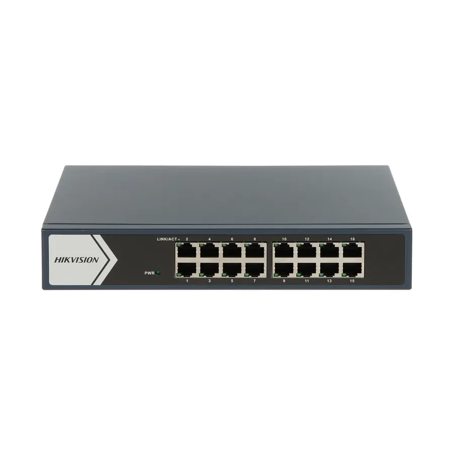 Коммутатор Hikvision DS-3E0516-E(c), 16 портов — 2