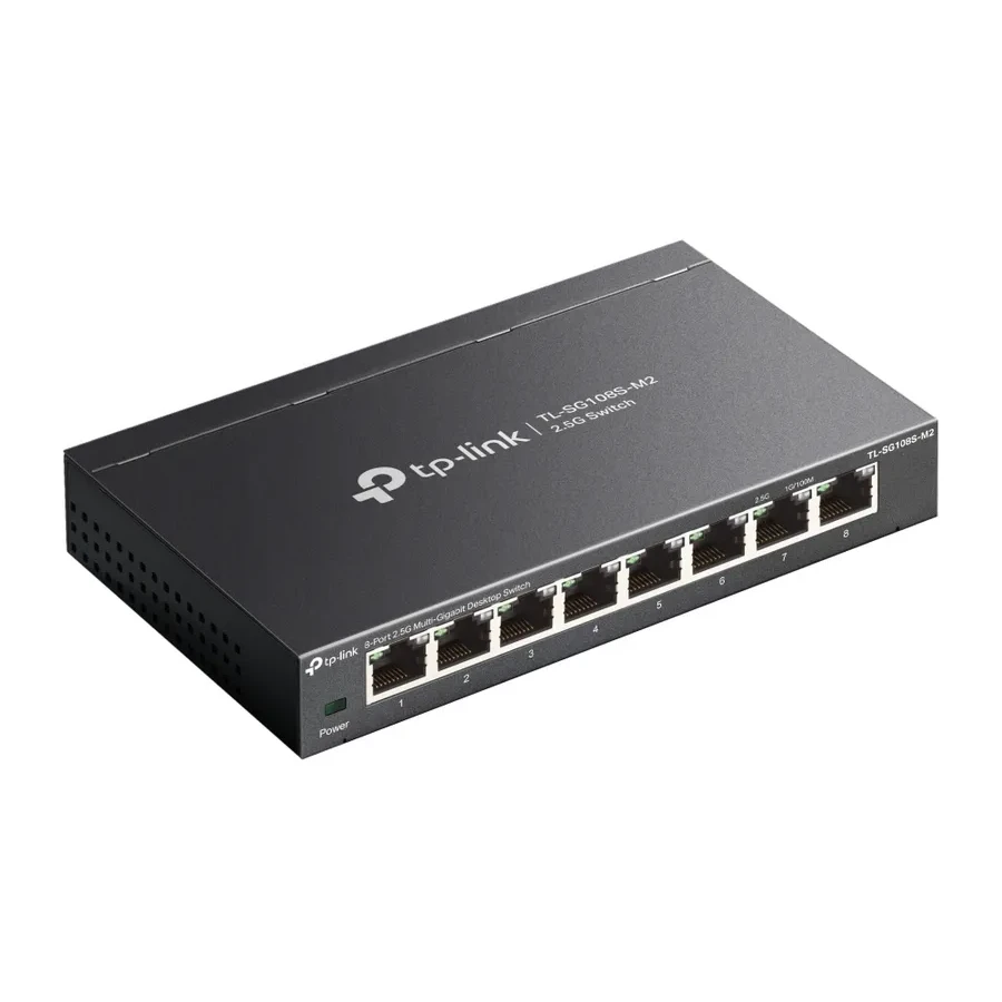 Коммутатор TP-Link TL-SG108-M2, 2.5GbE, 8 портов