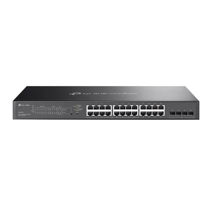 Коммутатор TP-Link SG2428LP, GbE PoE+, 28 портов — 2