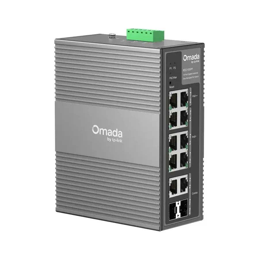 Коммутатор TP-Link Omada IES210GPP PoE+, 10 портов — 4