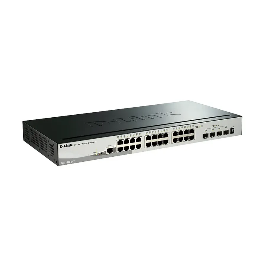 Коммутатор D-Link DGS-1510-28X/A1A, управляемый