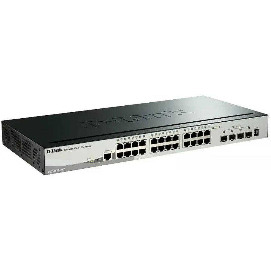 Коммутатор MikroTik CRS520-4XS-16XQ-RM, управляемый