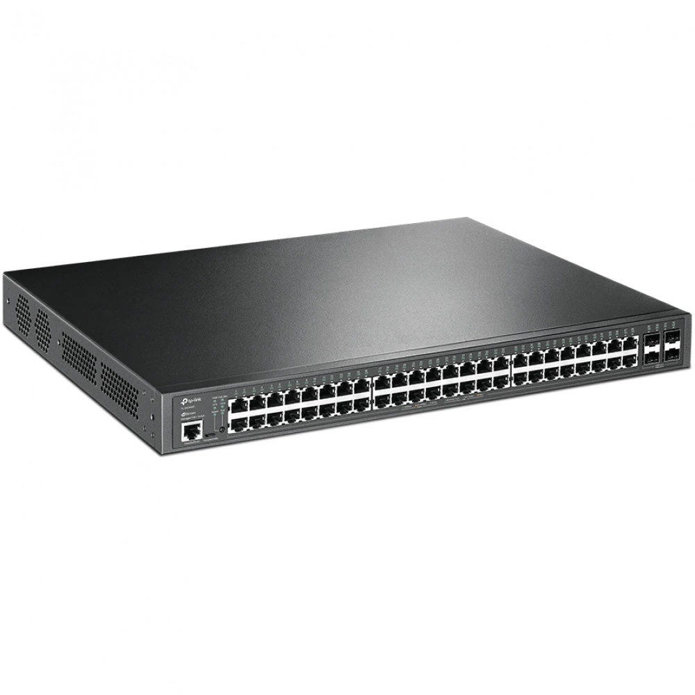 Коммутатор PoE+ управляемый GbE Tp-Link SG3452P, 48 портов — 4