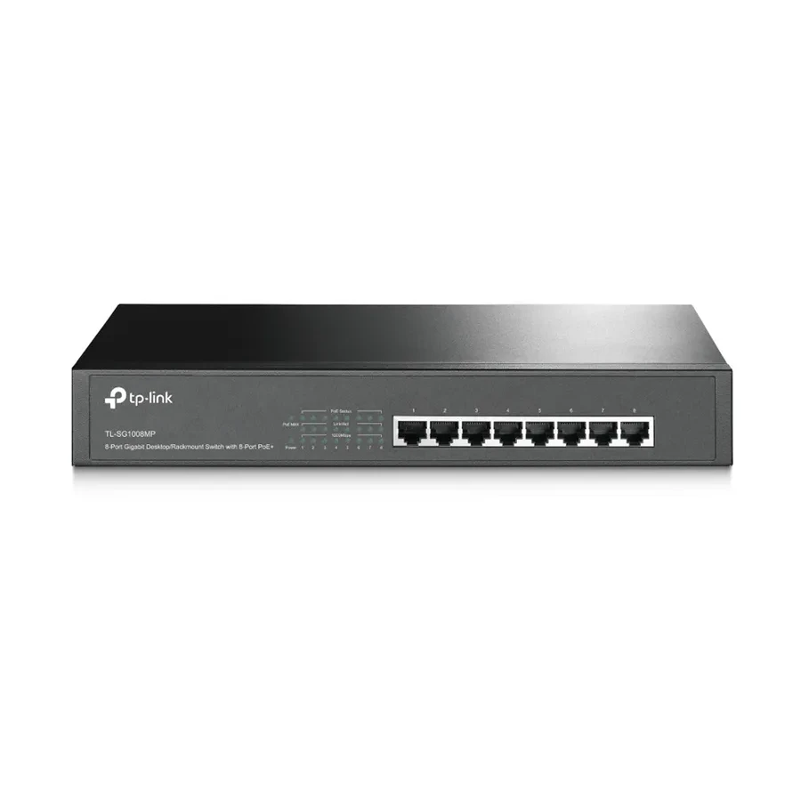 Коммутатор PoE+ GbE Tp-Link TL-SG1008MP, 8 портов — 2