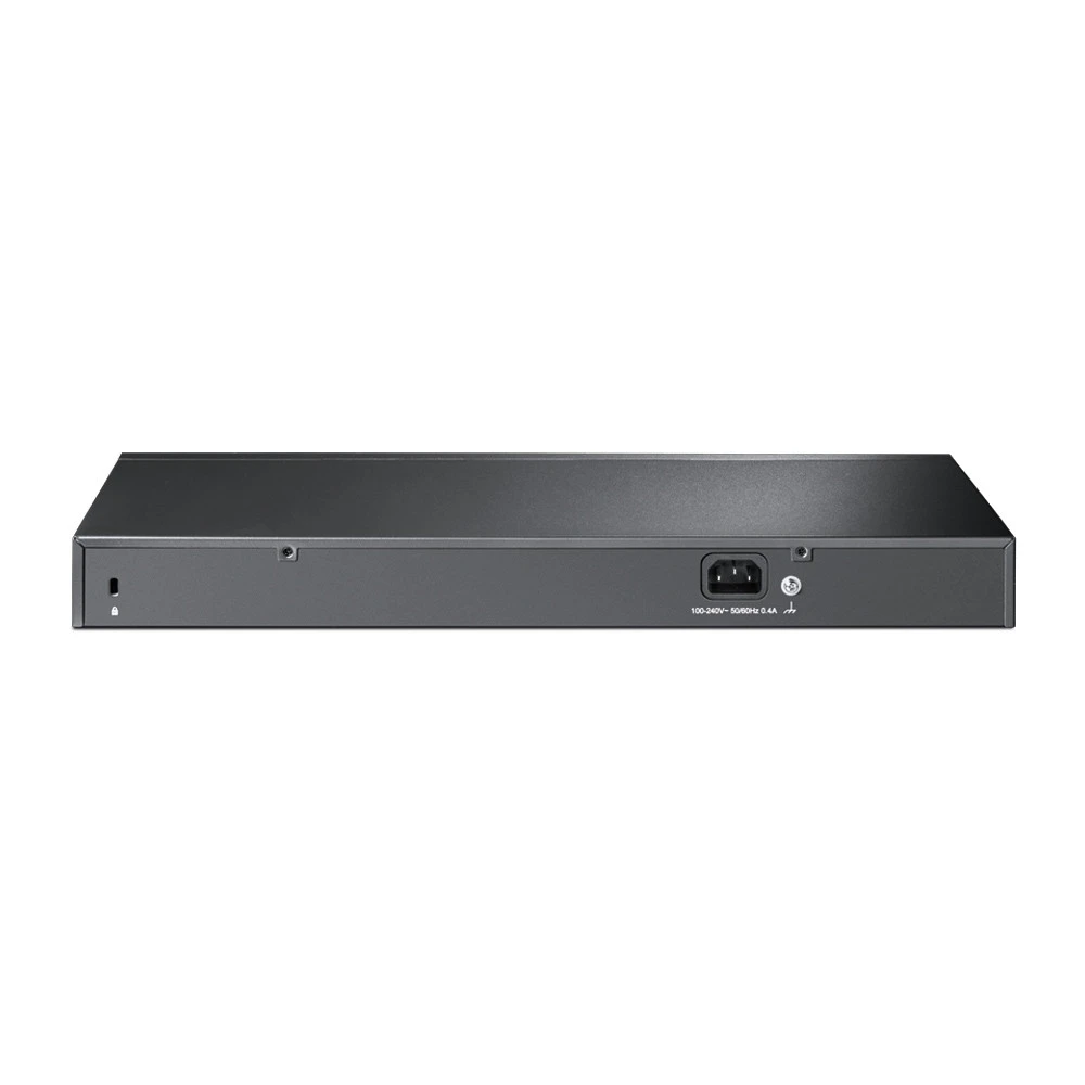 16-портовый 10/100Мбит PoE+ коммутатор, 16 портов RJ45 10/100 Мбит/с + 2 гигабитных комбинированных SFP-слота, поддержка 802.3at/af, до 192 Ватт питание по PoE, 19- дюймовый монтируемый в стойку стальной корпус, режим Extend Mode для передачи PoE до 250 м — 4