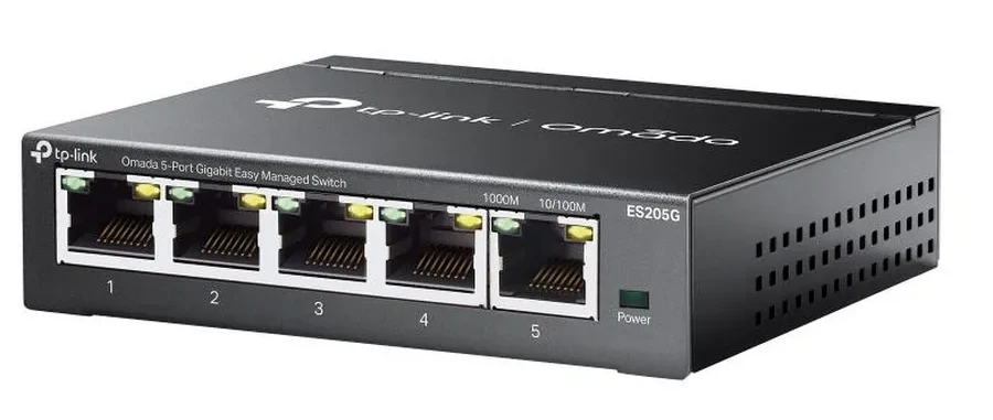 Коммутатор GbE Easy Managed 5-портовый TP-Link Omada ES205G — 3