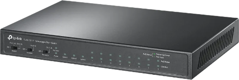Коммутатор PoE+ 11-портовый Tp-Link TL-SL1311P
