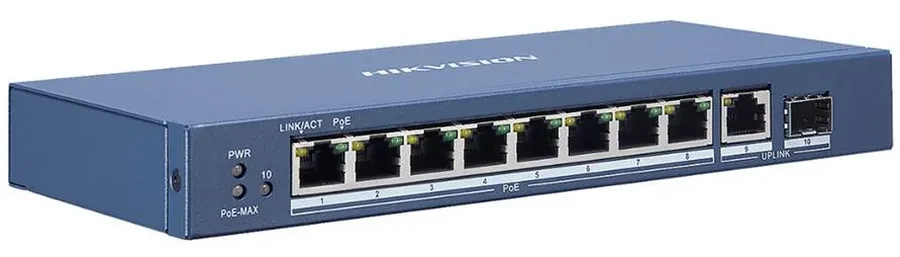 Коммутатор Hikvision DS-3E0510P-E(B) — 2