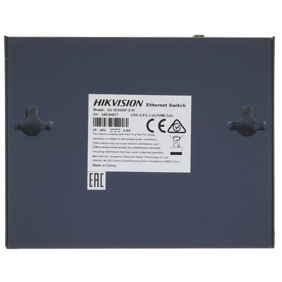 Коммутатор Hikvision DS-3E0505P-E/M(B) — 5