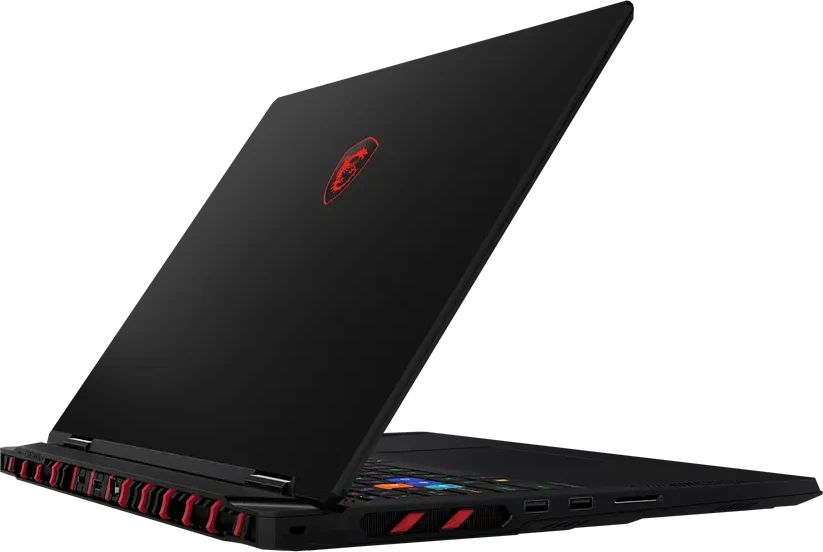Ноутбук MSI Raider Max HX A2WI-1071KZ UHD+ 120Hz Ultra 9 290HX Plus 2TB RTX5080 Win 11, Intel Core Ultra 9 290HX, 32 ГБ, 2048 ГБ, 18"