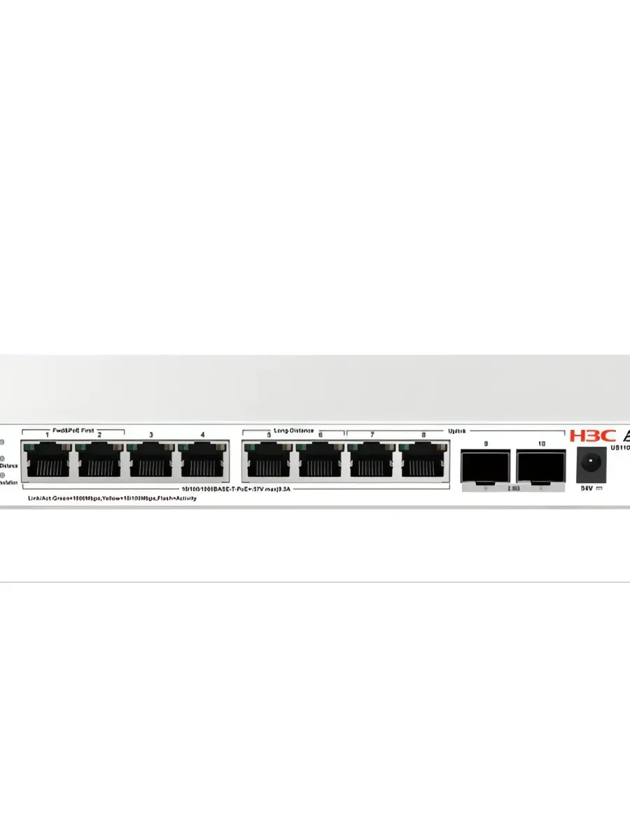 Коммутатор H3C Aolynk US110-8G2MF-HP — 2
