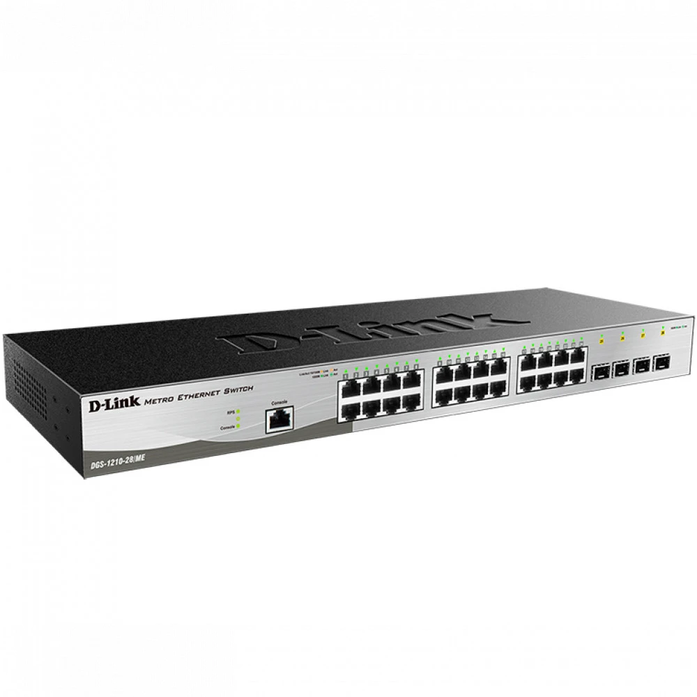 Коммутатор 24 ports D-Link DGS-1210-28/ME/B2A