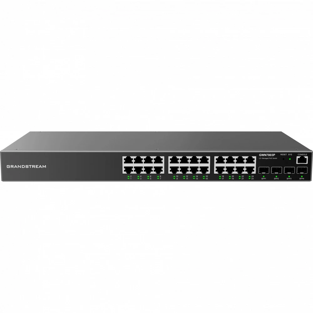 Коммутатор 24 ports Grandstream GWN7803P